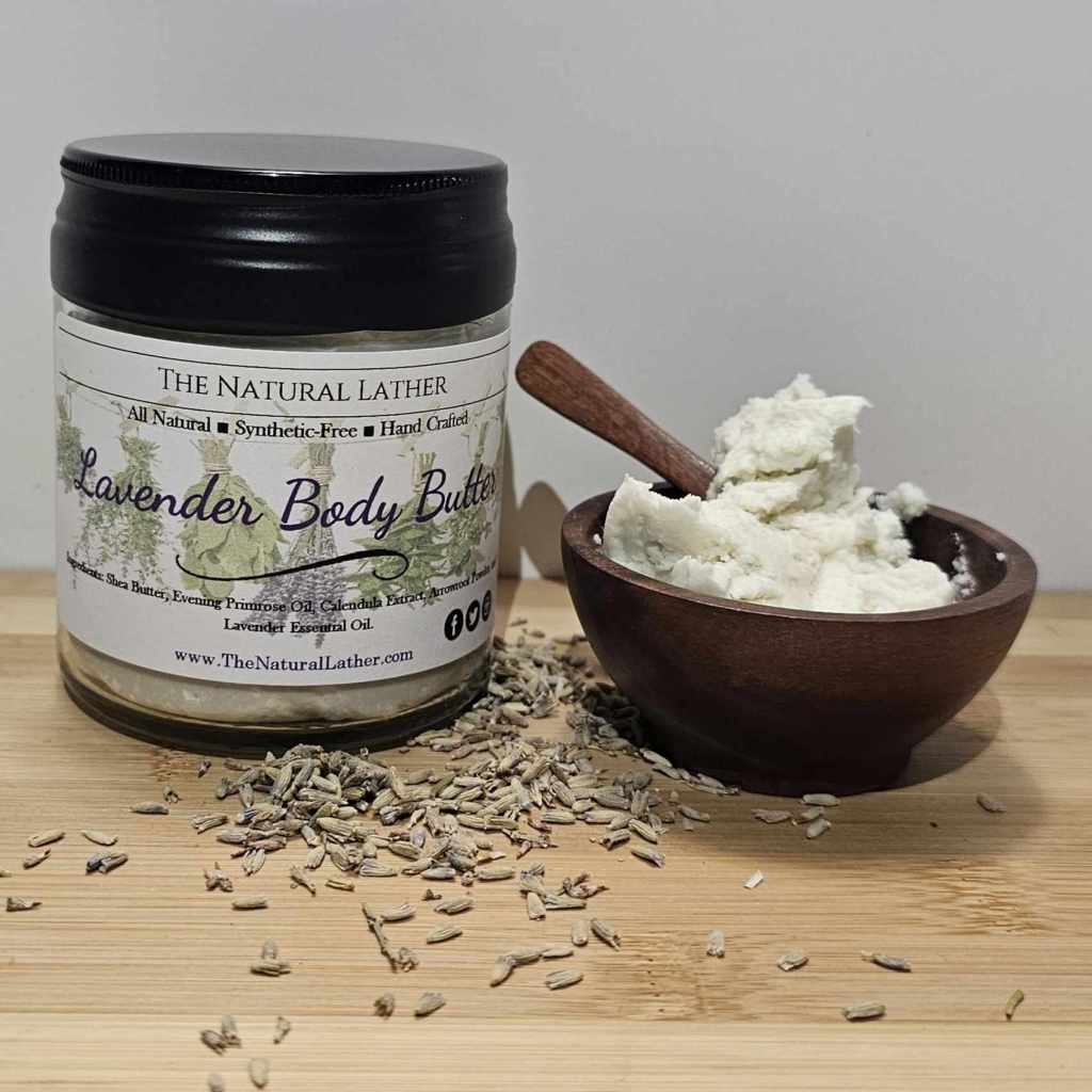 Homemade Body Butter made by The Natural Lather